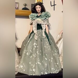 Scarlet O’Hara Franklin Mint Porcelain Doll
